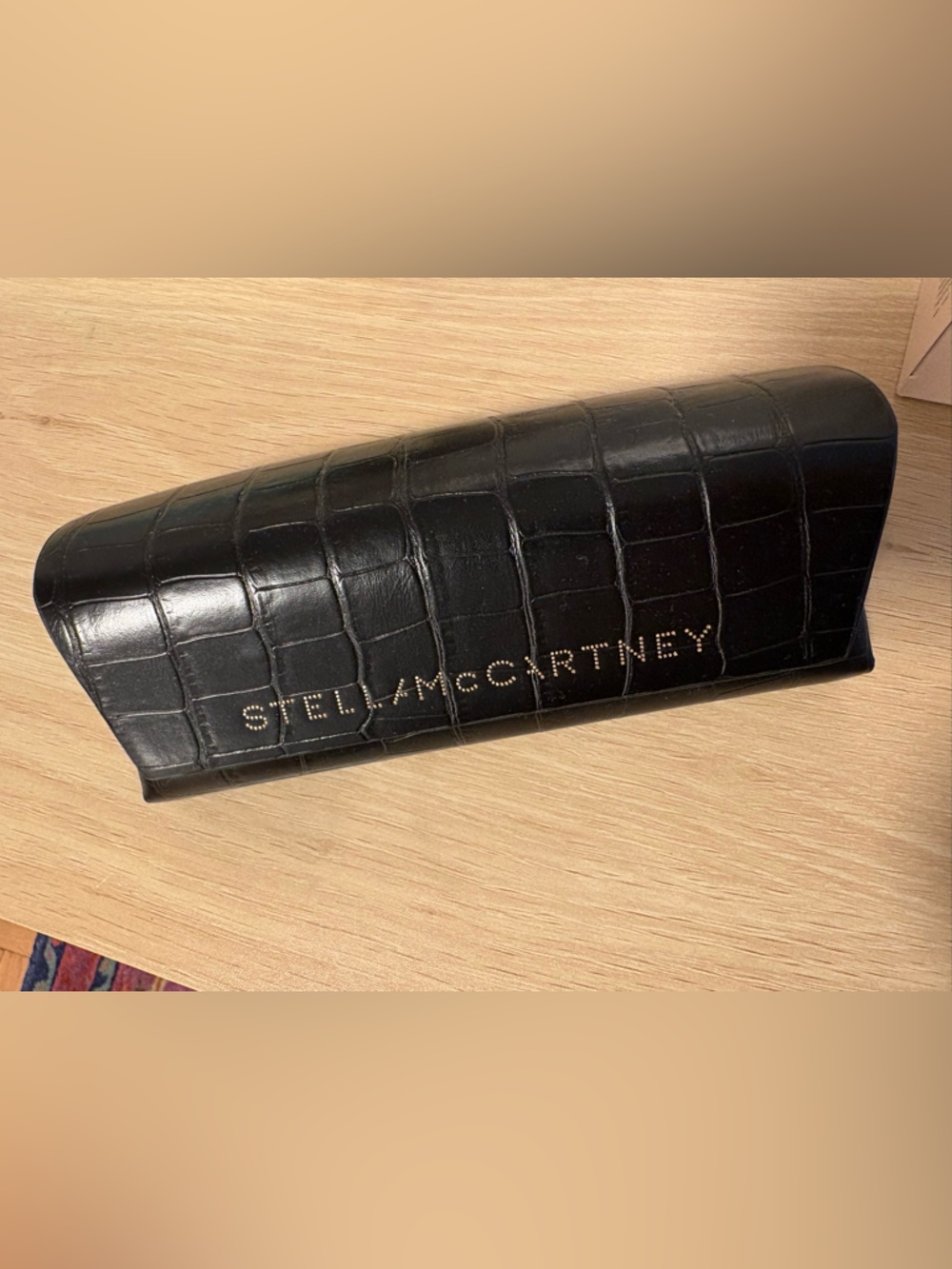 NWOT STELLA MCCARTNEY LEATHER SUNGLASS CASE - Picture 2 of 3